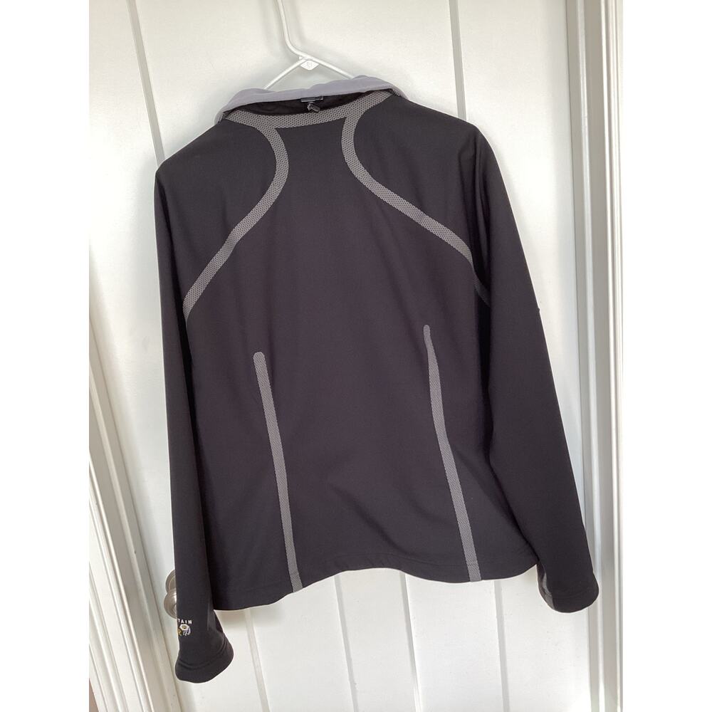 Mountain Hardwear Women's Conduit Jacket Softshell Full Zip Coat Black Large - Picture 7 of 10